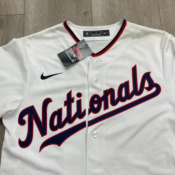 Max Scherzer Washington Nationals jersey Size Small S B4 - Picture 2 of 9